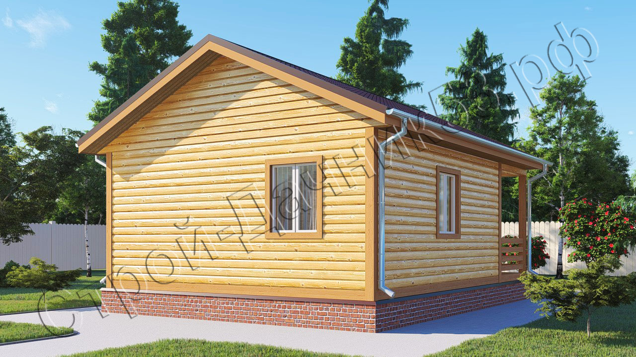 Проект дома ОД–58